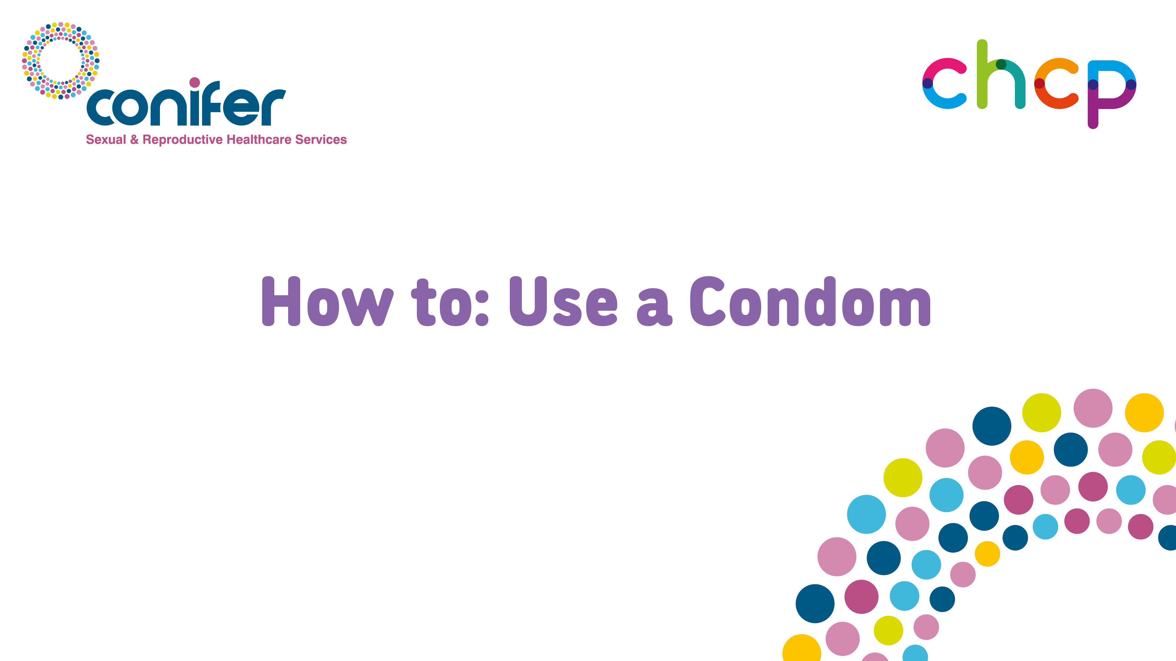 How to use a condom